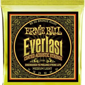 Ernieball Everlast Coated 80/20 Bronze Acoustic Guitar String