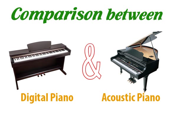acoustic vs digital piano